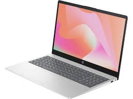 HP Laptop 15-fd0356nia 13th Gen Intel® Core™ i5-1334U 8GB DDR4 RAM 512GB SSD Intel® Iris® Xe Graphics 15.6? FHD English Full-size Keyboard Natural Silver